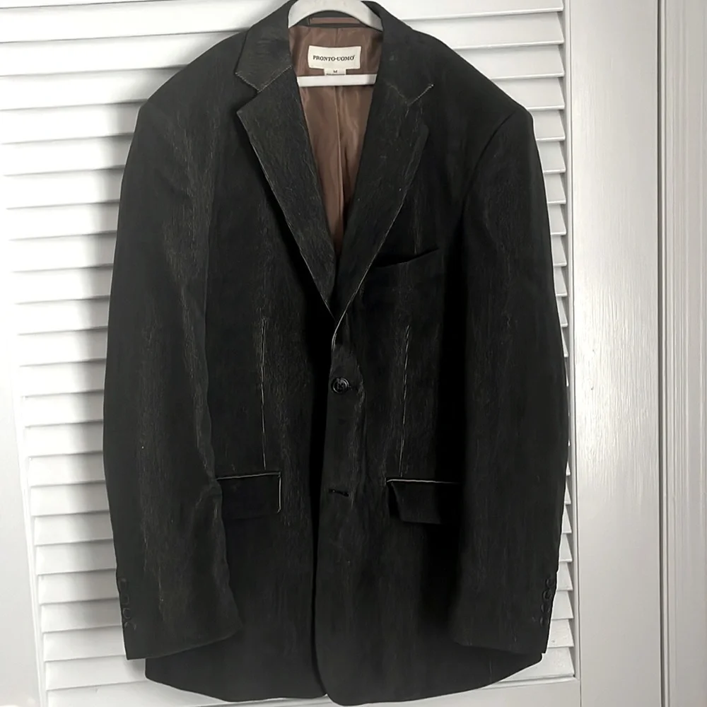 Pronto Uomo Flip Flop Corduroy Blazer Sports Jacket